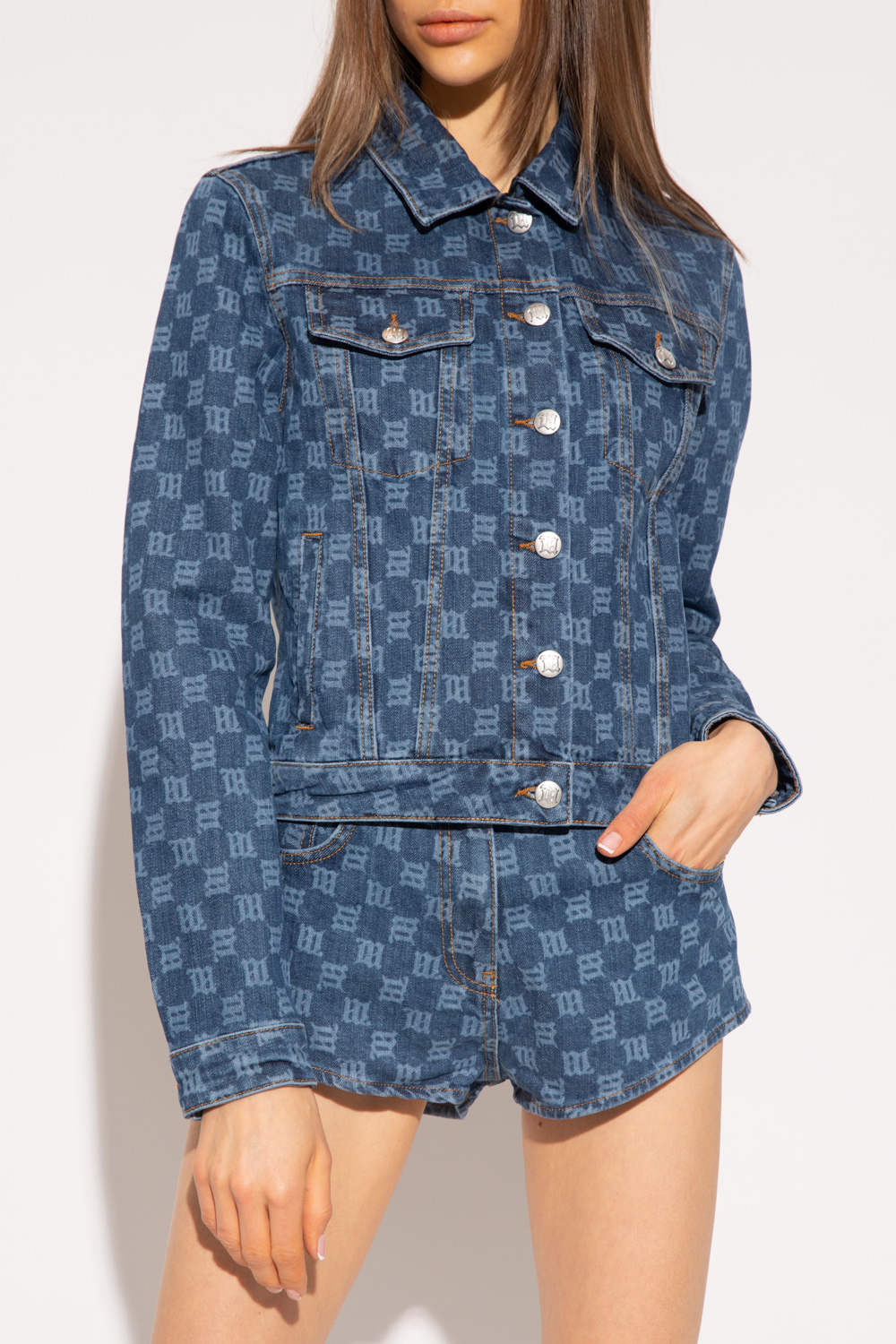 Misbhv monogram denim store jacket